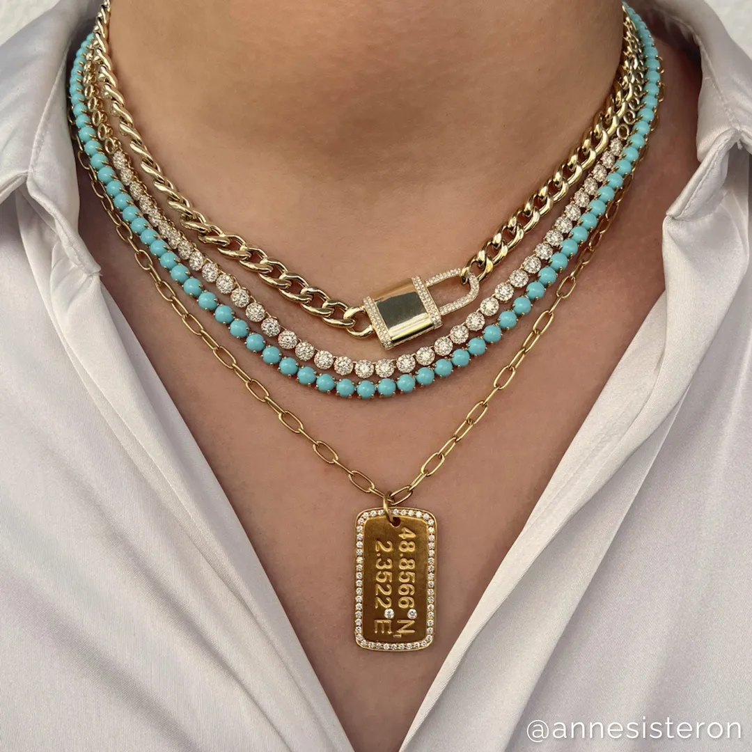 14KT Yellow Gold Linked Chain Lyla Necklace