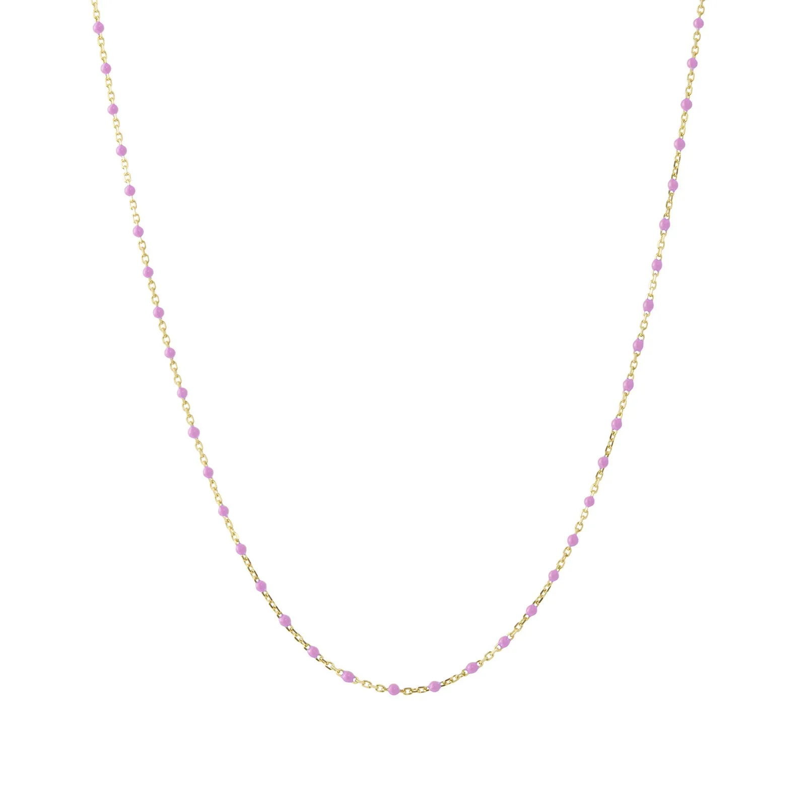 16" Peony Tiny Dot Chain Necklace