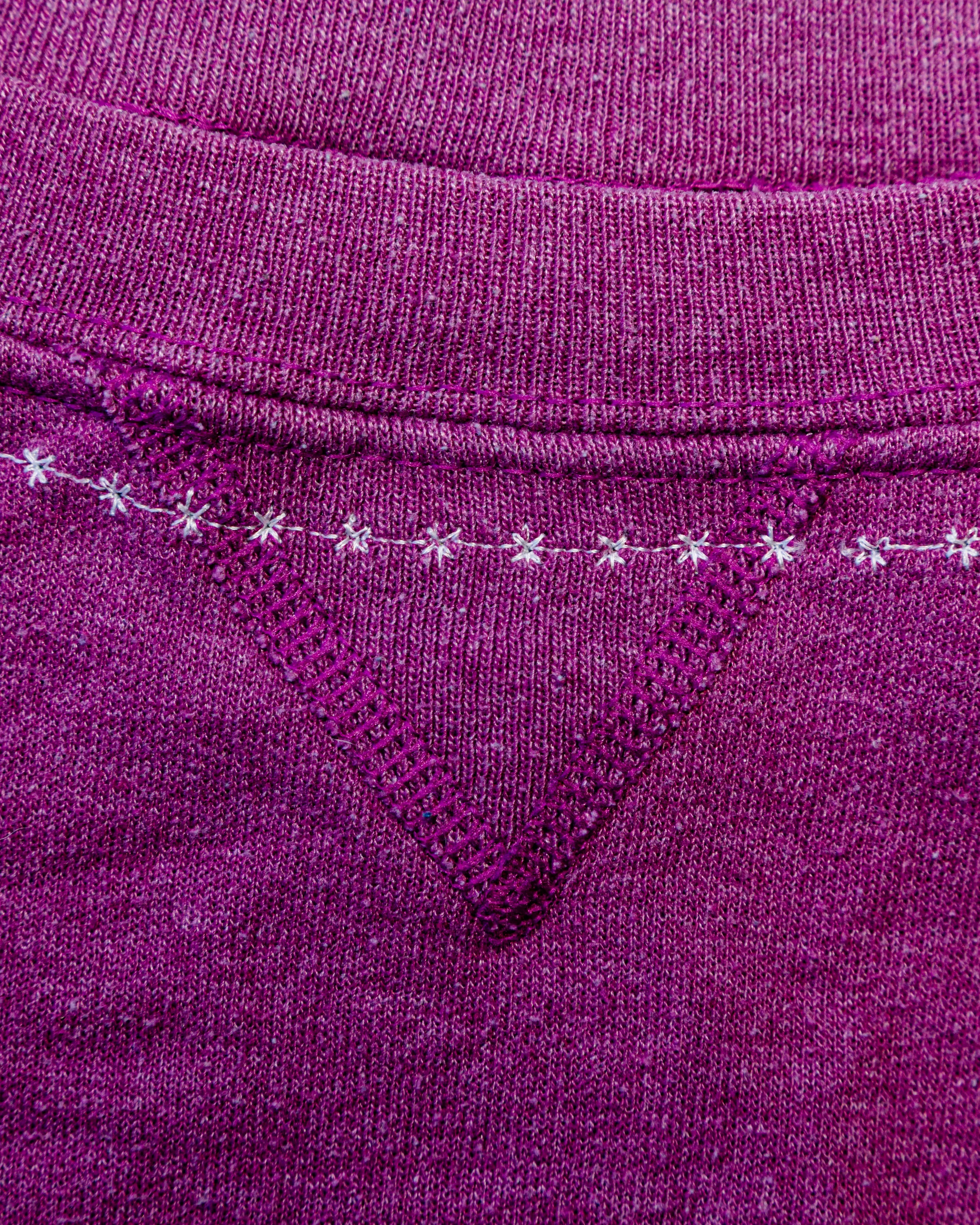 1990s Hanes Her Way Hand Embroidered Lace Vintage Sweatshirt