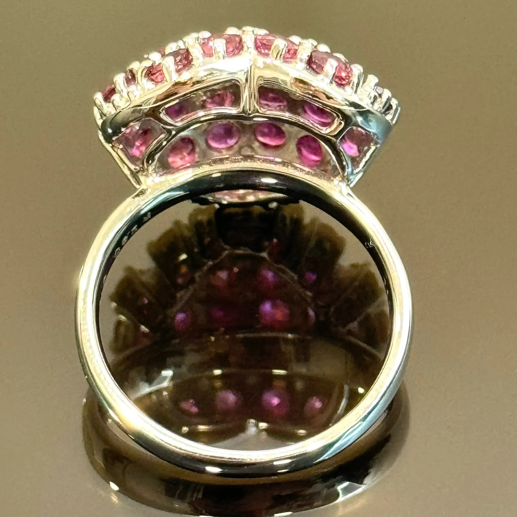 750WG Ruby and Diamond Ring