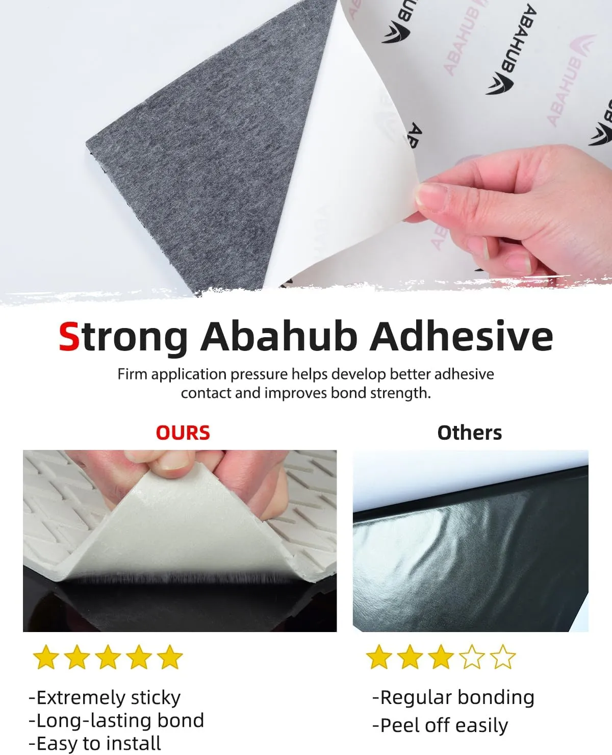 Abahub EVA Foam Boat Flooring 96''x16''/23.5''/38''/47'' 48''x16'' Non-Slip Camouflage Surfboard Traction Pad Grip Mat Self-Adhesive Trimmable Decking Sheet for Boats SUP Paddleboard Kayak Surfing
