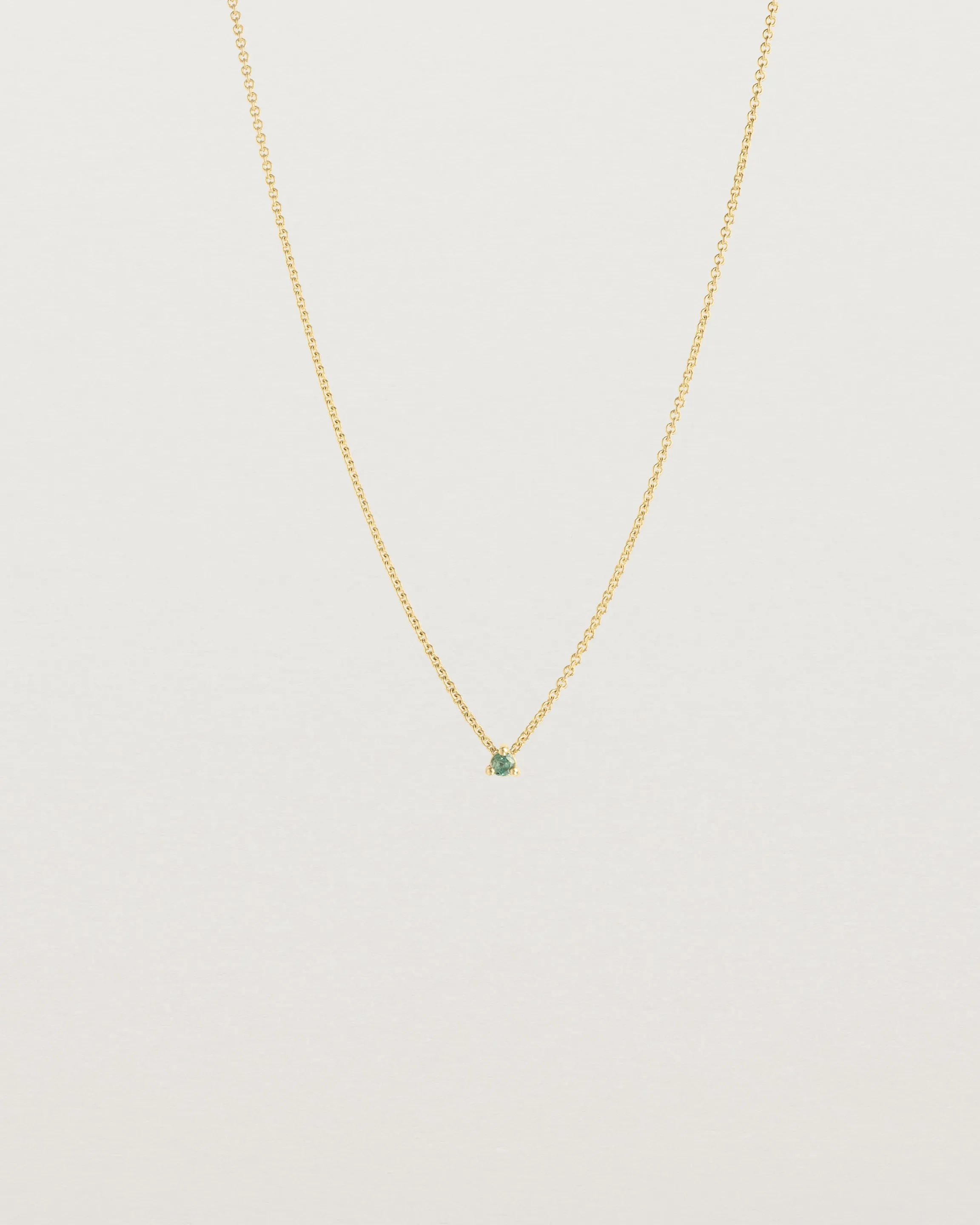 Aisha Slider Necklace | Birthstone