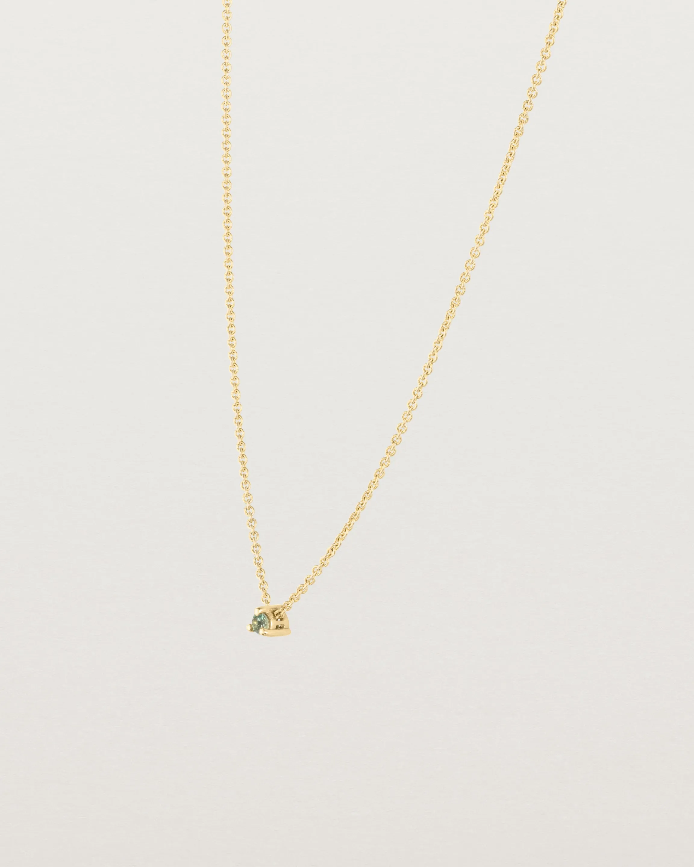 Aisha Slider Necklace | Birthstone