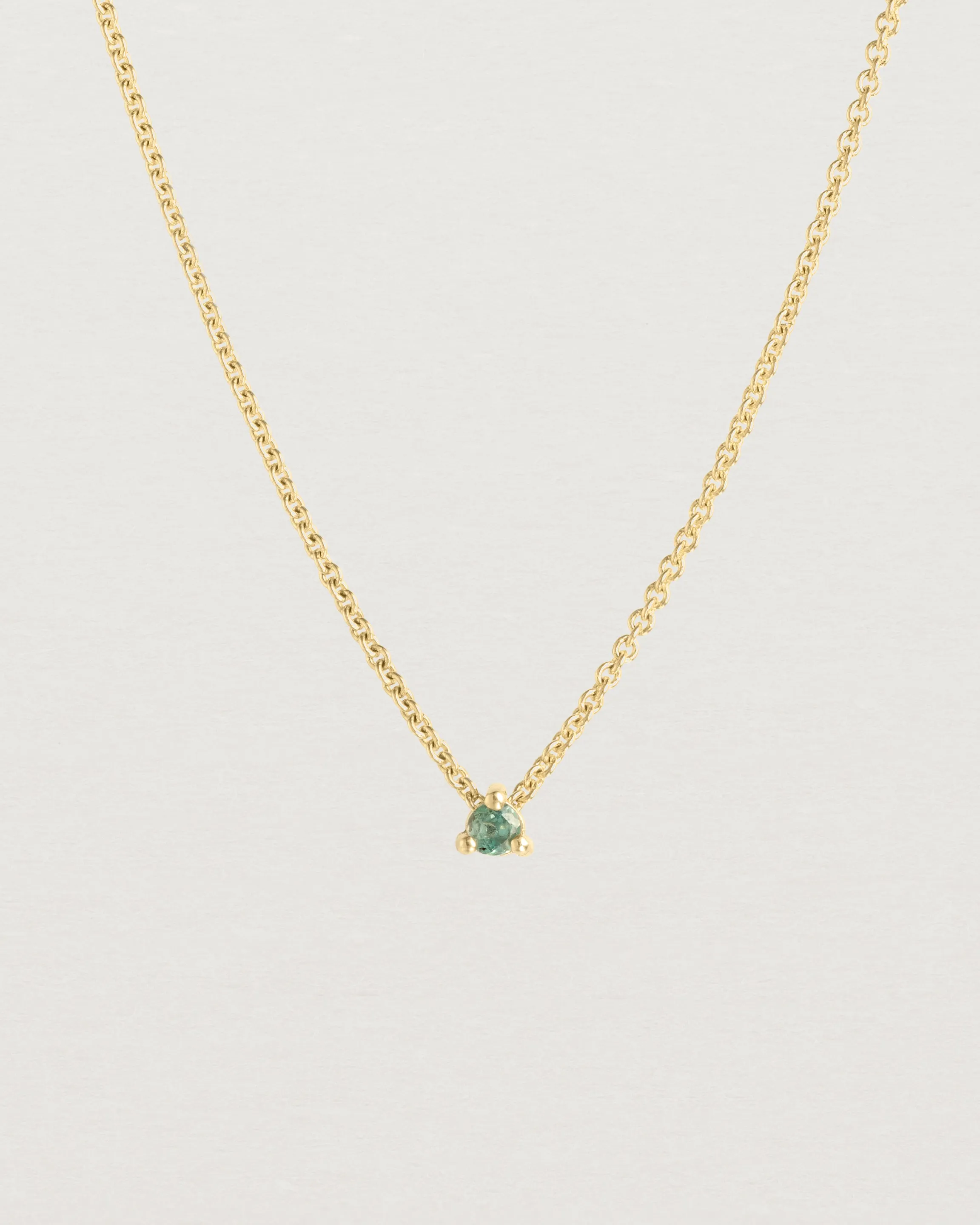 Aisha Slider Necklace | Birthstone