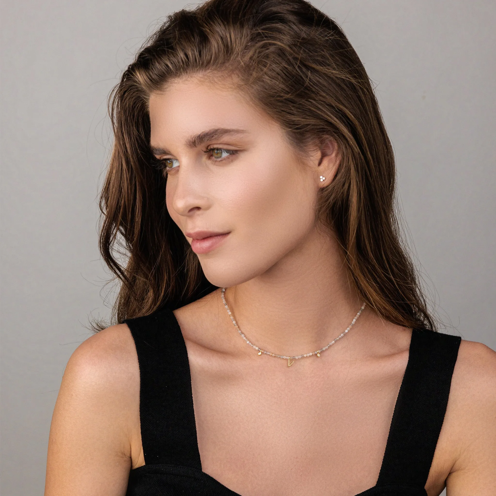 Alexis Necklace - 18K Rose Vermeil
