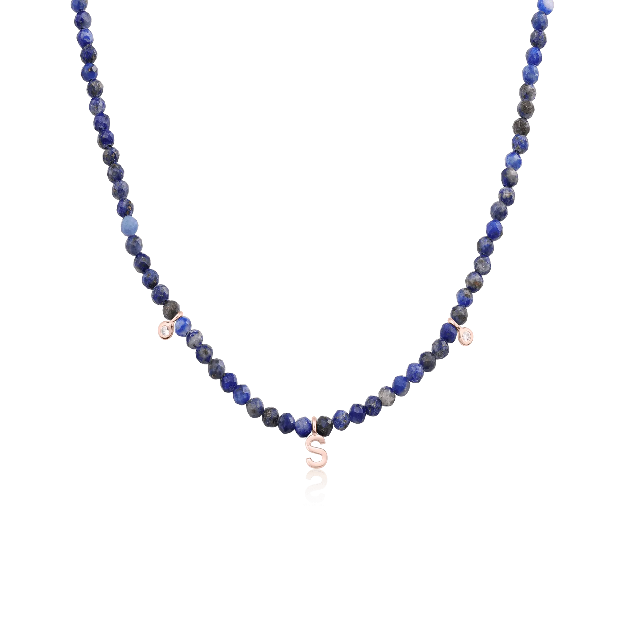 Alexis Necklace - 18K Rose Vermeil