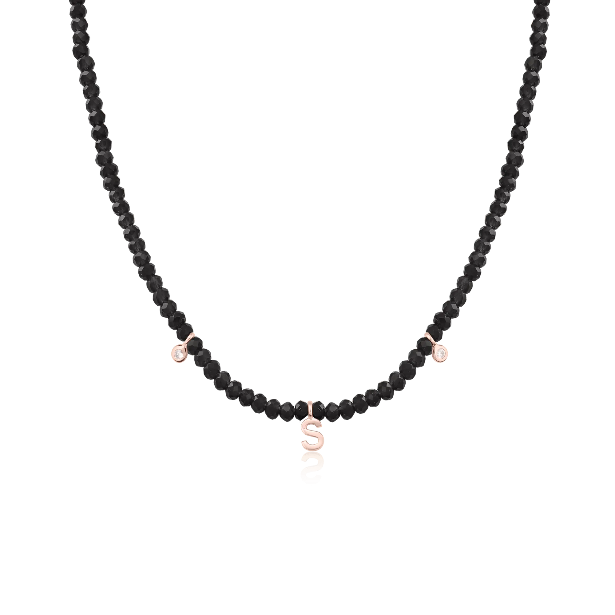 Alexis Necklace - 18K Rose Vermeil