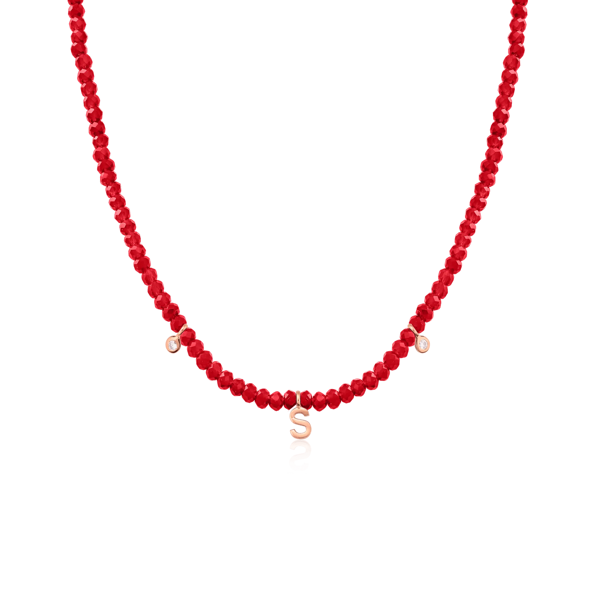 Alexis Necklace - 18K Rose Vermeil