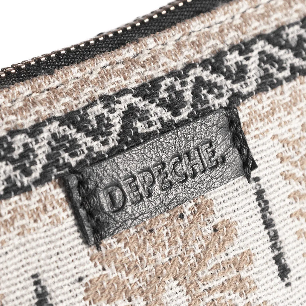 Beautiful clutch / 16156 - Sand printed