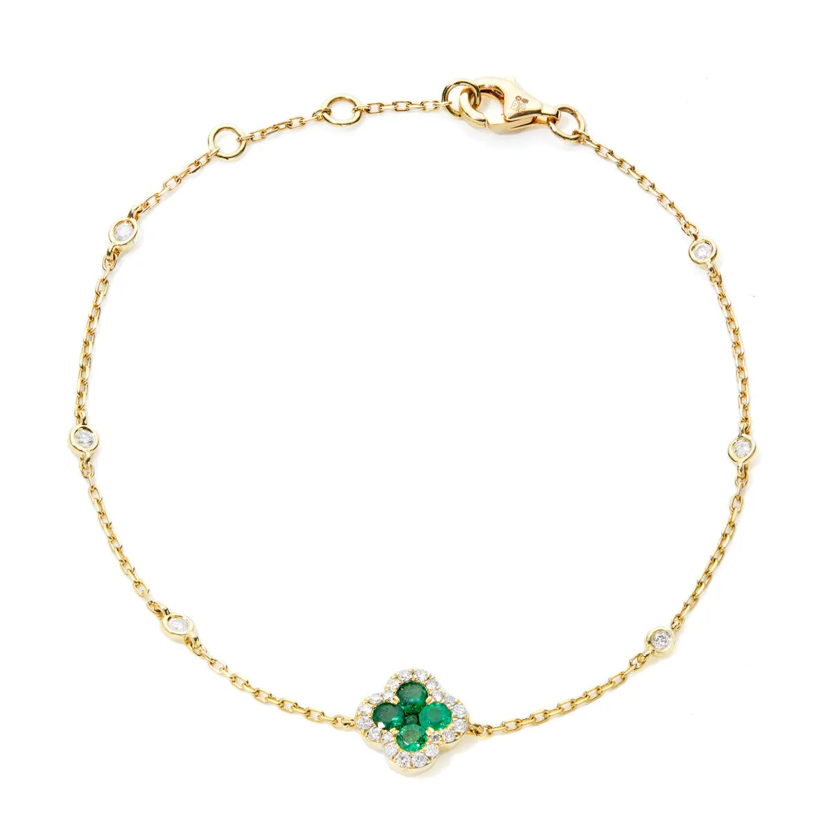 Blossom Bracelet Single Flower Stone