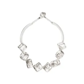 Cubo Glass Ice Cube Necklace
