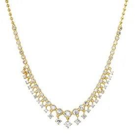 CZ Bib Necklace