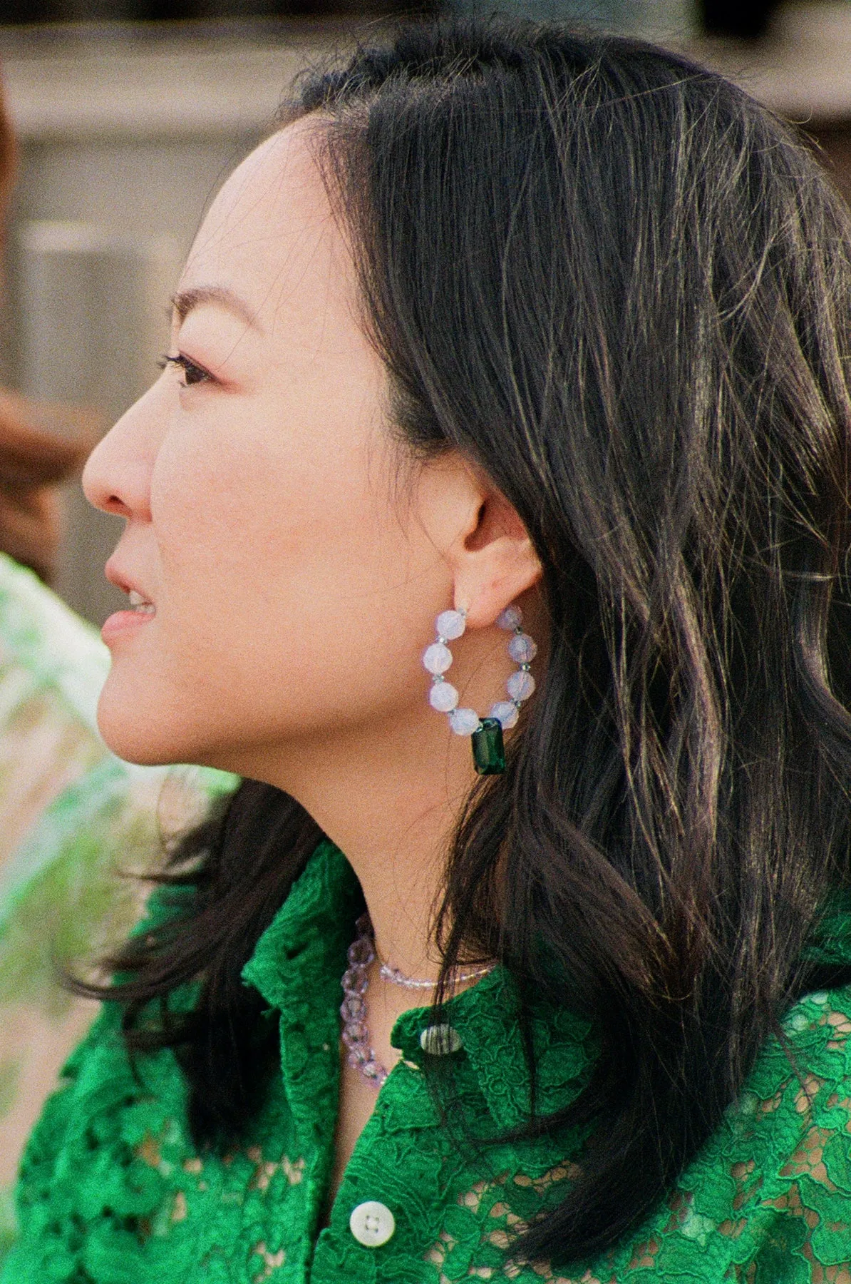 Dew Drop Earrings, Grace