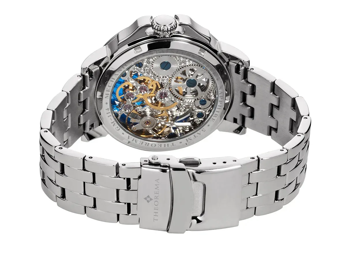 Dual-Time Buenos Aires GM-114-7 | Silver | Theorema, Germany
