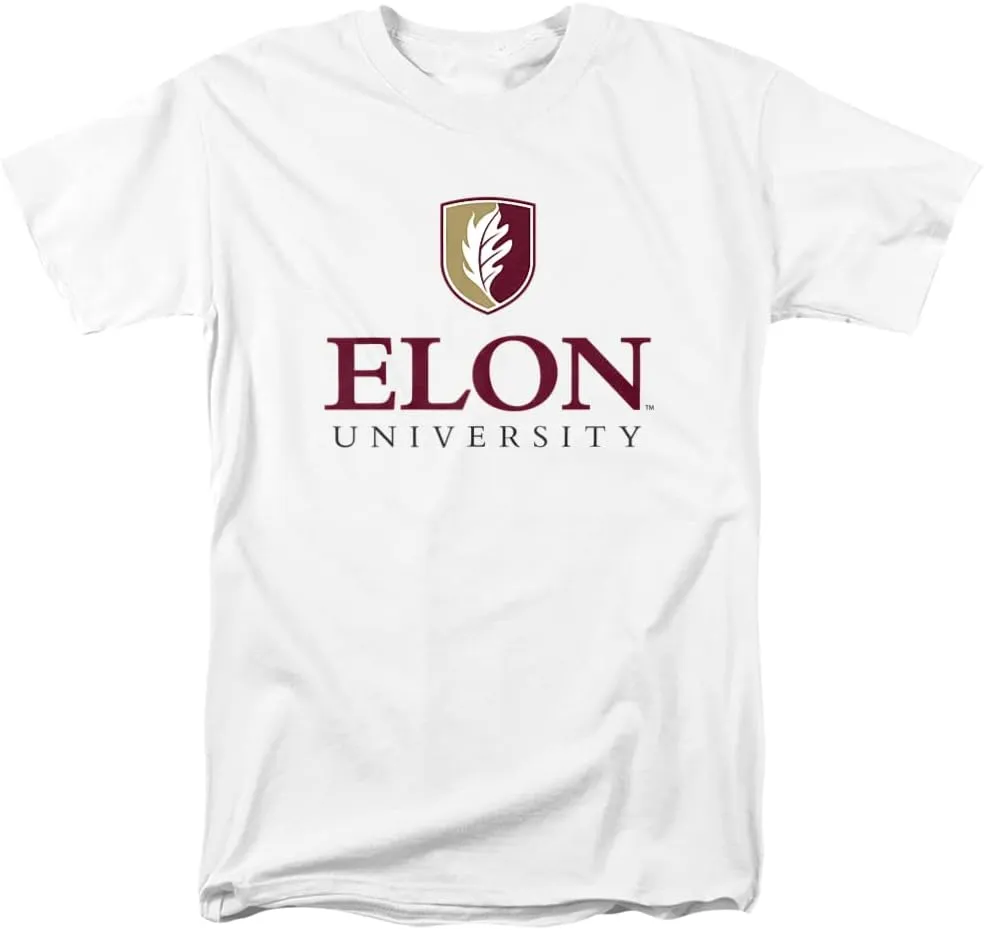 Elon University Official Stacked Unisex Adult T Shirt