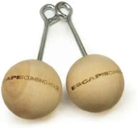 Escape Climbing 3 Wood Power Ball Pack | Durable Training Tool for Grip Strength and Conditioning | Rock Climbing and Bouldering | Premium Workout for Health and Fitness