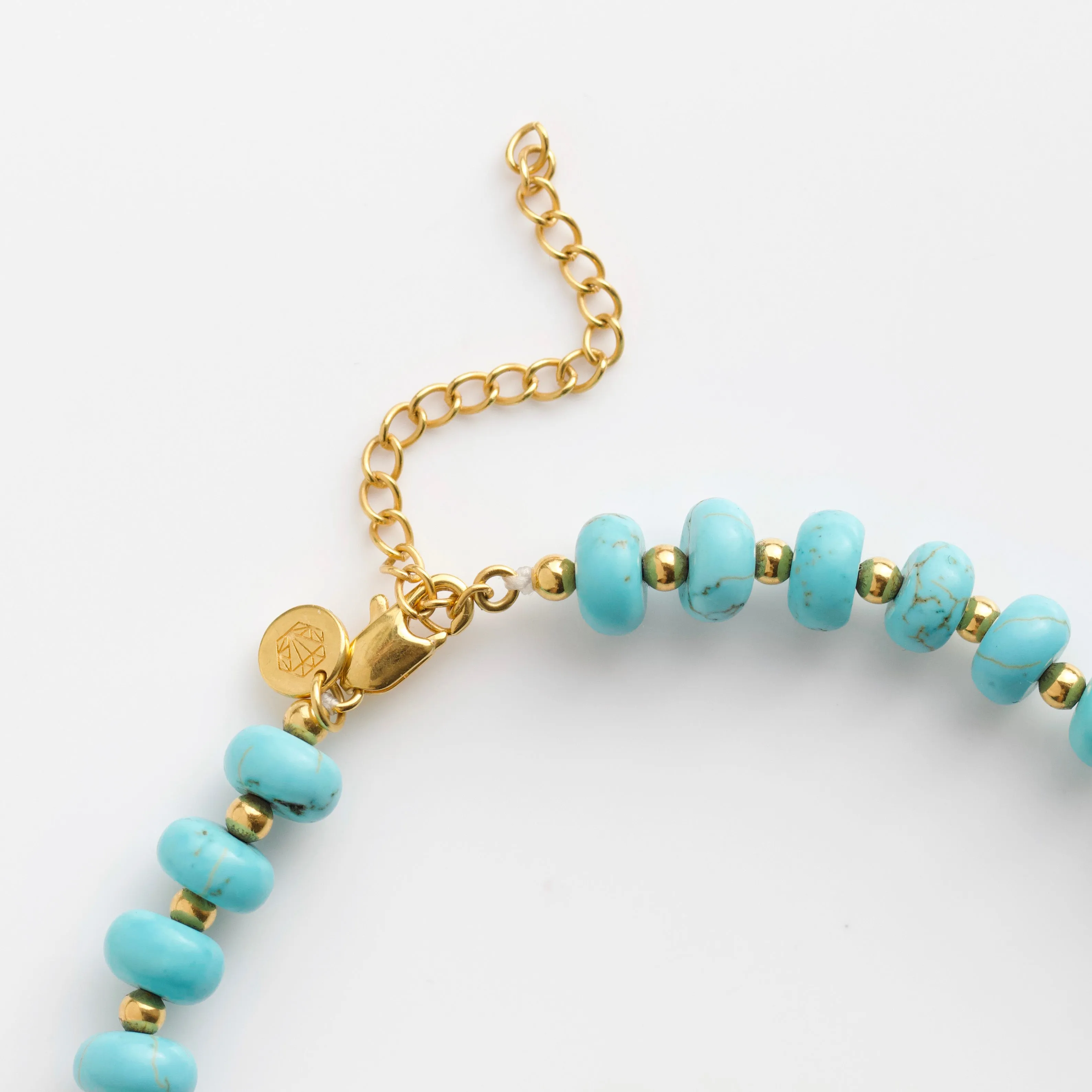 Firoza Jade Beaded Necklace