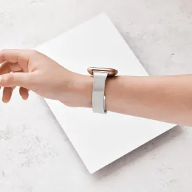 Fitbit Strap - Slim Milanese - Silver