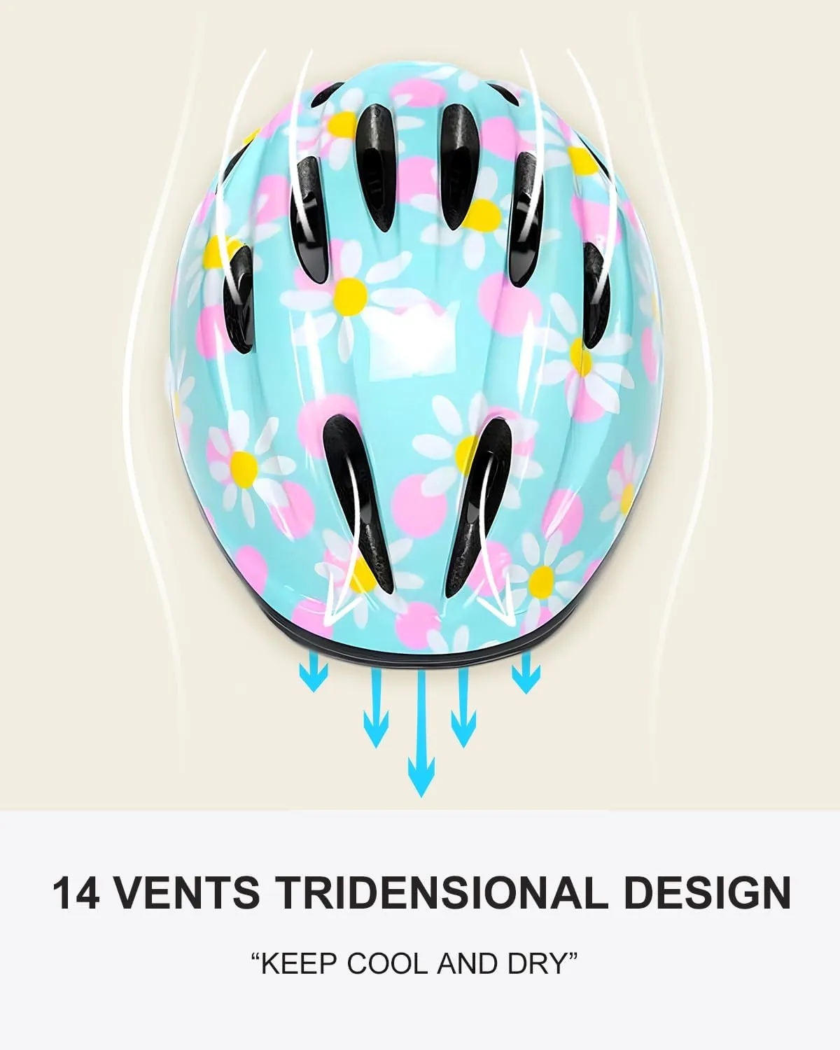 Girl Helmet for Bike,Kids Bike Pink Helmet for Girls Adjuastable and Multi-Sport, from Toddler to Kids CPSC Certicated