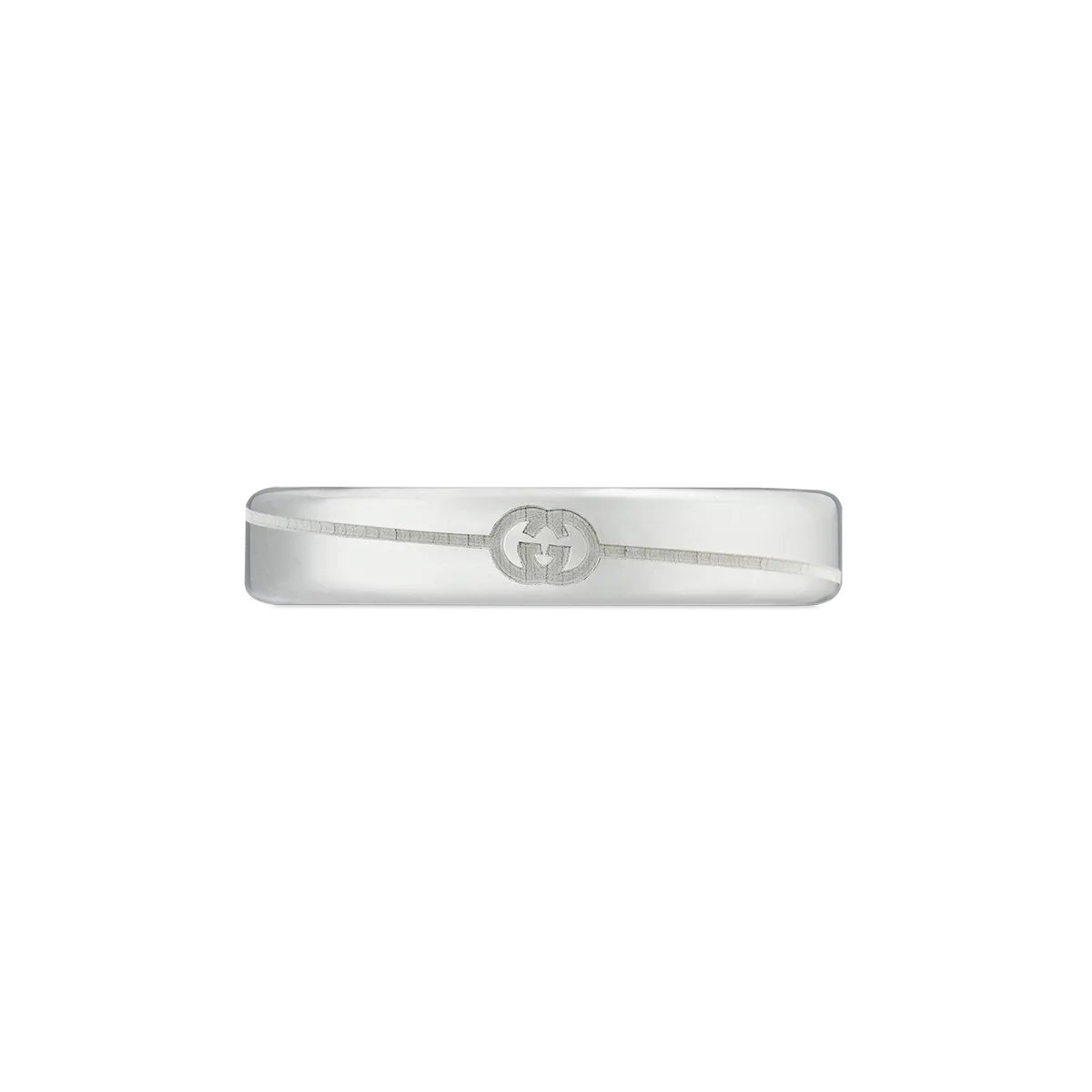 Gucci Tag Interlocking Logo Ring