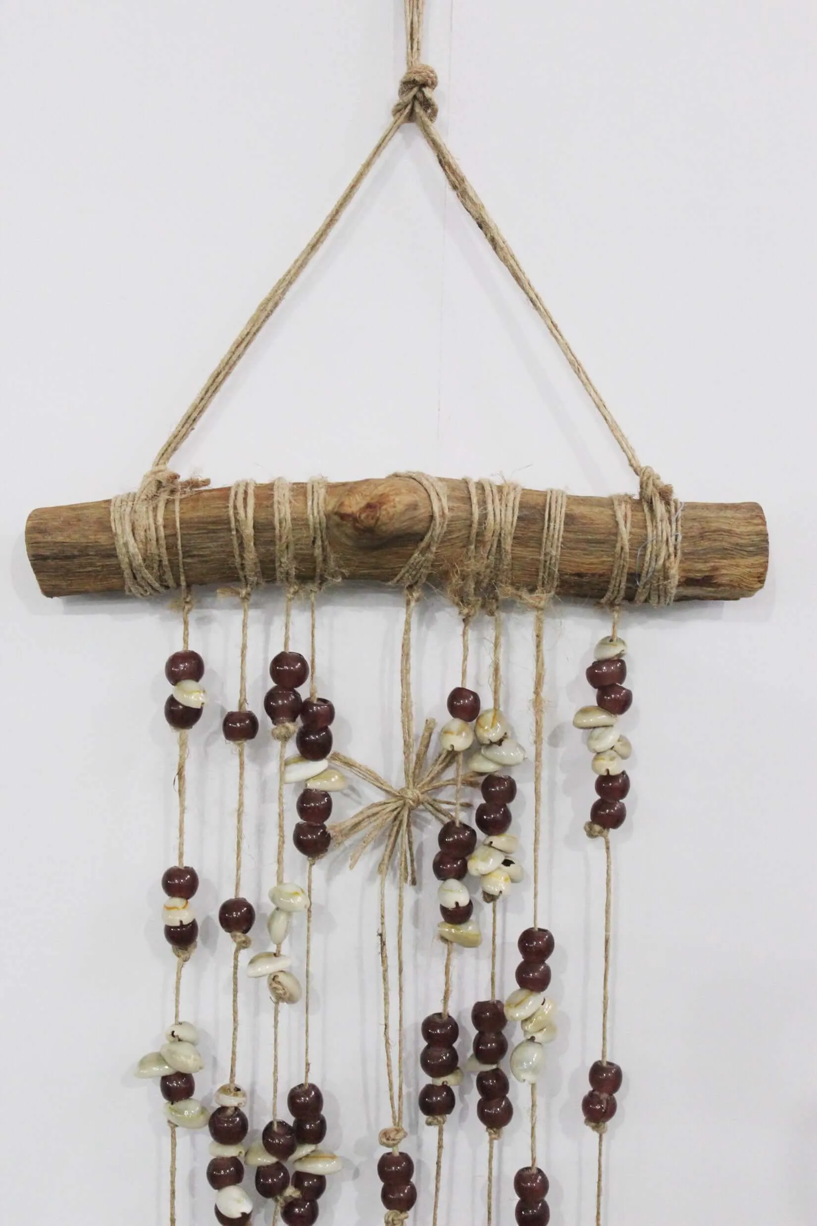 Handmade Boho Garden Hanging Chime Sun catcher Multi colour Beaded Windchime