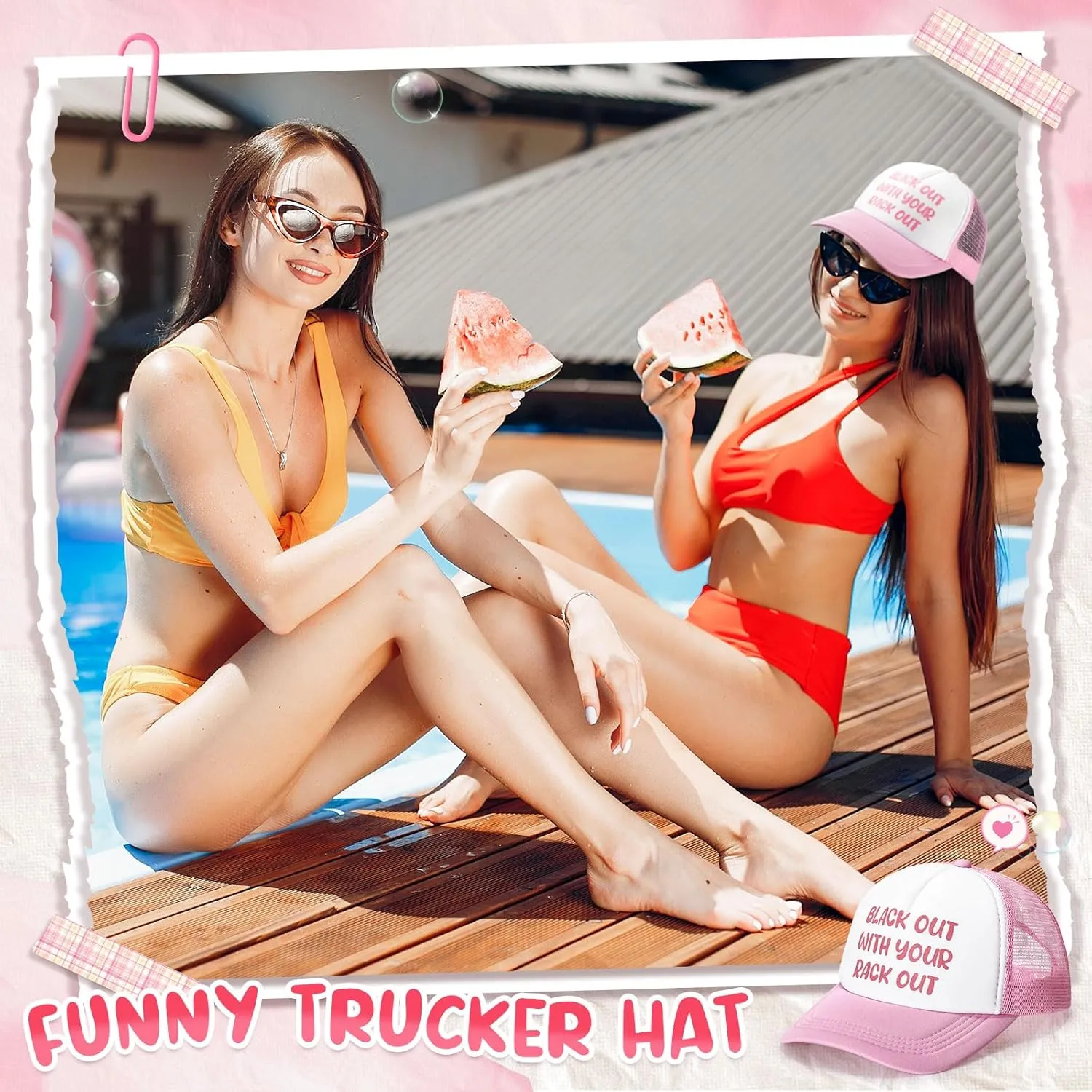 JaGely Trucker Hat for Women Trucker Hat Joke Baseball Cap Classic Adjustable Cap for Women Men Gifts
