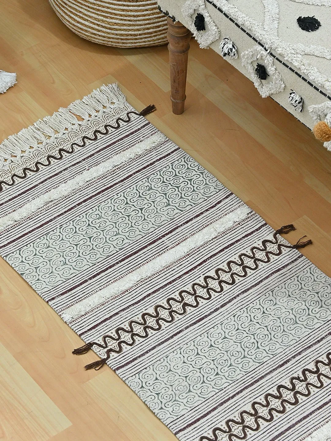 JEFFREY - BLOCK PRINTED FLOOR RUNNER