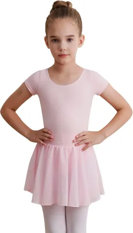 Leotards for Girls Ballet Dress Toddler Dance Leotard with Skirt Kids Gymnastics Outfits Ballet Dance Tutu Dress