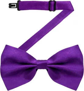 MDSTYLE Bow Ties for Men Pre-Tied Adjustable - Classic Men's Bow Tie - Tuxedo Wedding Formal Bowtie Solid Color Bowties