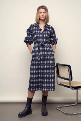 Monaco Printed Cotton Dress