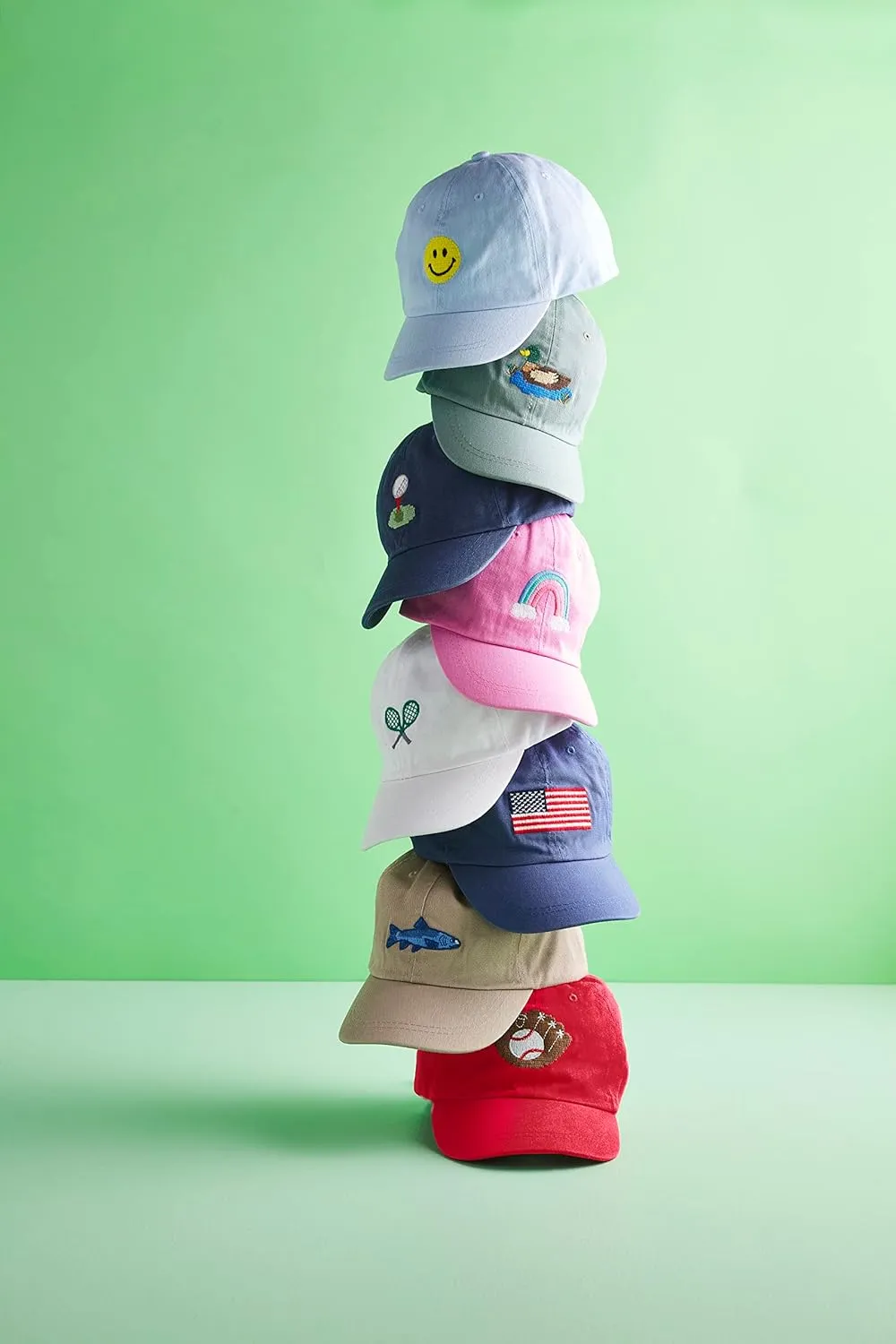 Mud Pie Children's Embroidered Hat; One Size Fits Most