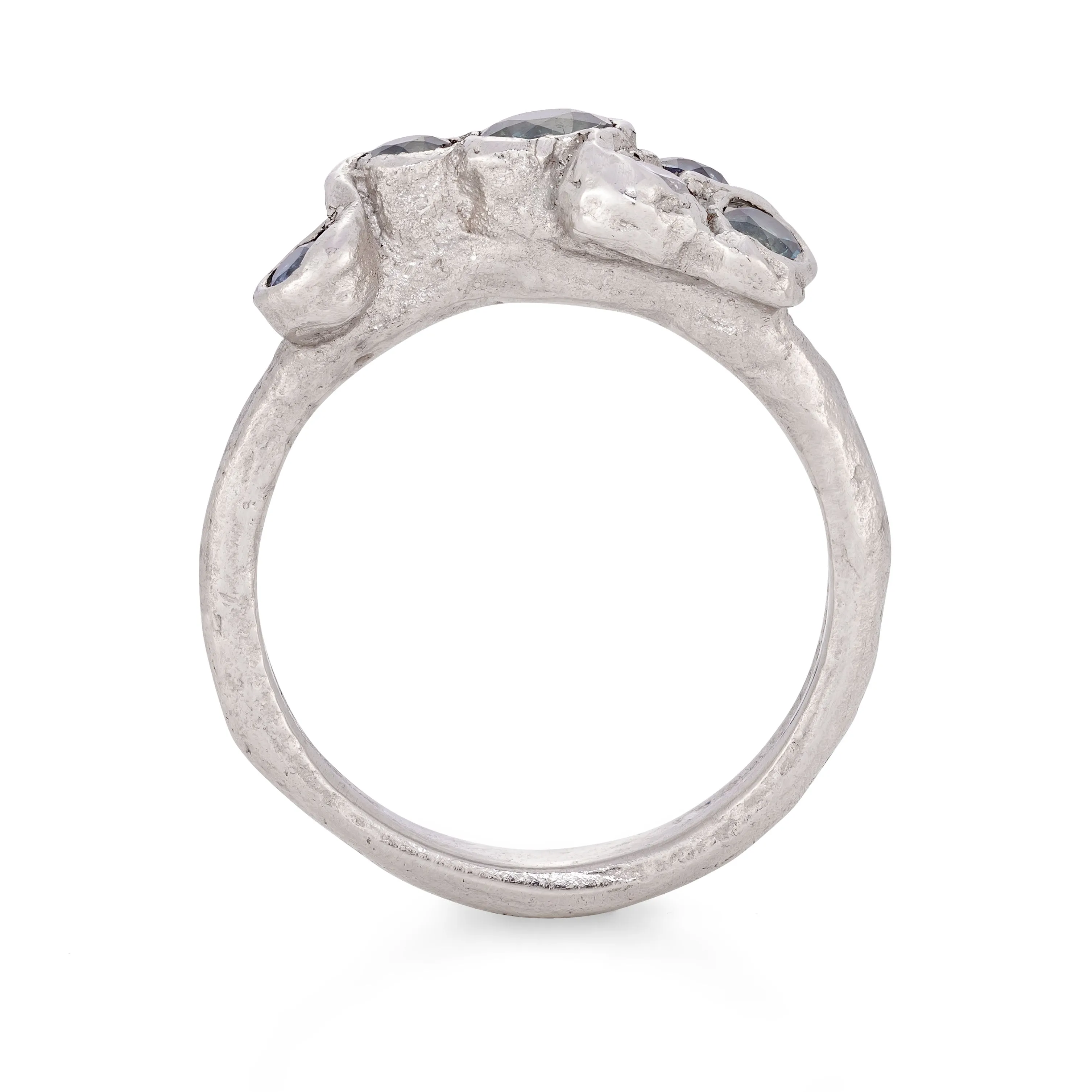 Ocean Stone Sea Whorl Ring