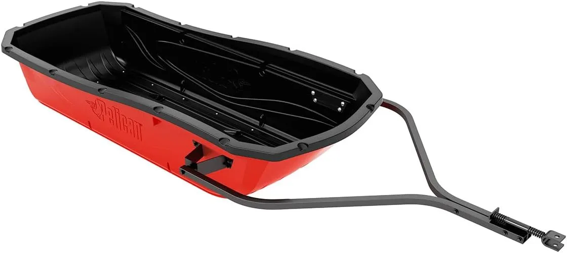 Pelican Red Trek Sports 75 Utility Snow Sled