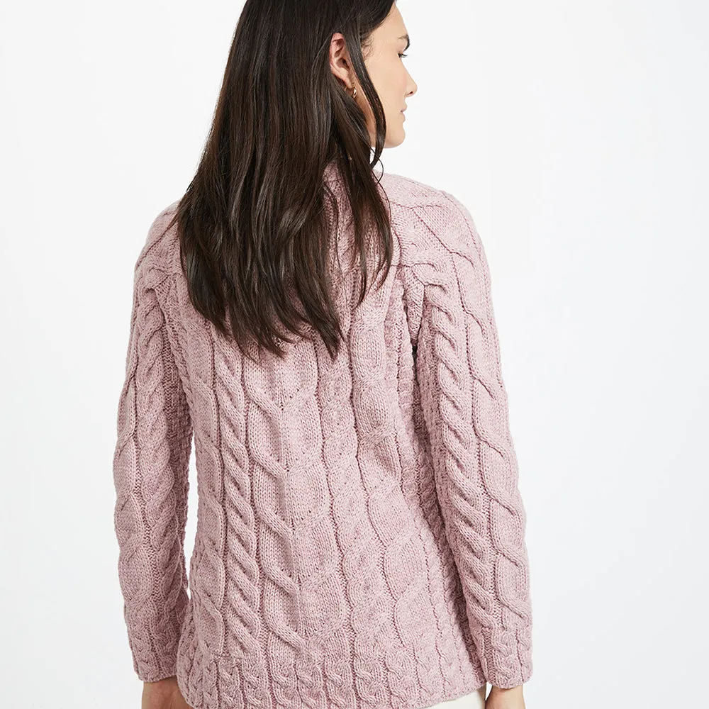 Pink Supersoft Crew Neck Sweater