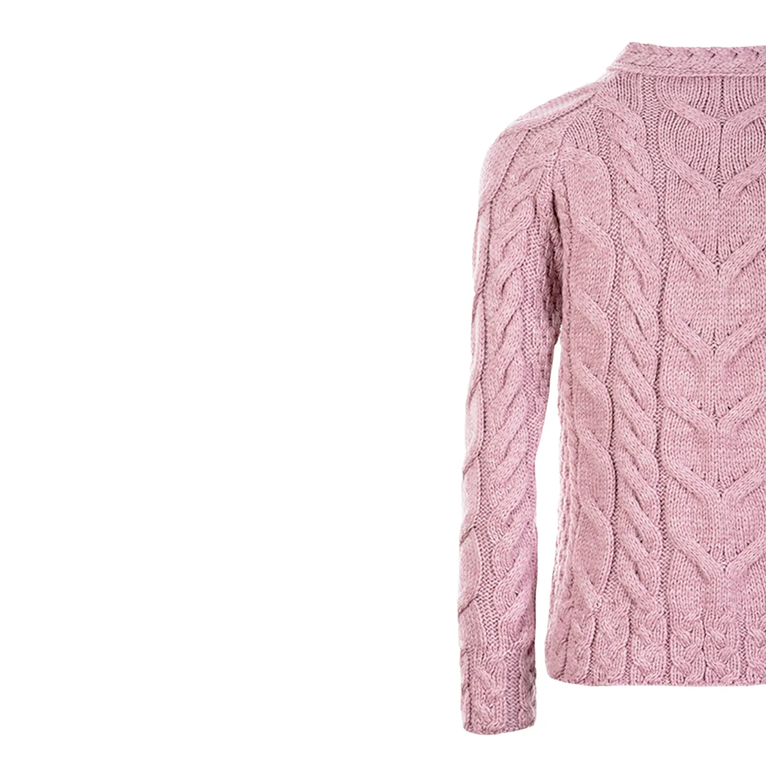 Pink Supersoft Crew Neck Sweater