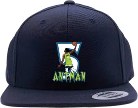 Snapback Anthony Edwards Minnesota Ant Man Hat Blue