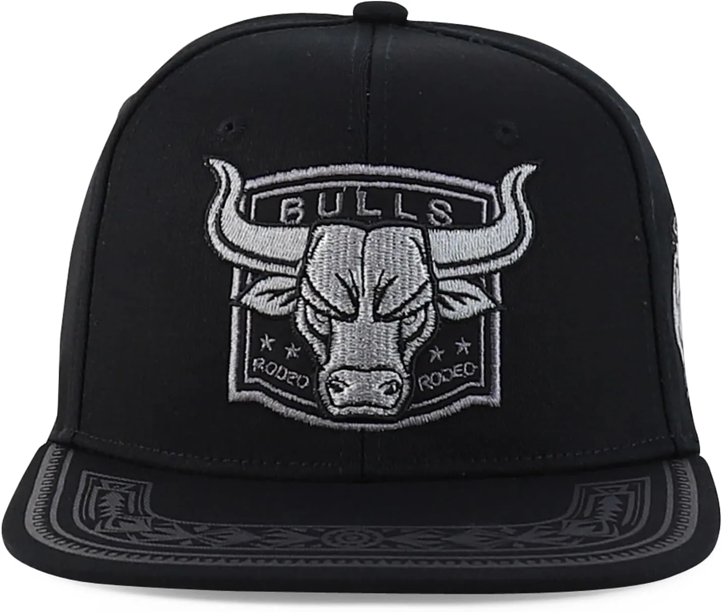 Trendy Apparel Shop Mexico Rodeo Western Design Embroidered Flat Bill Snapback Cap