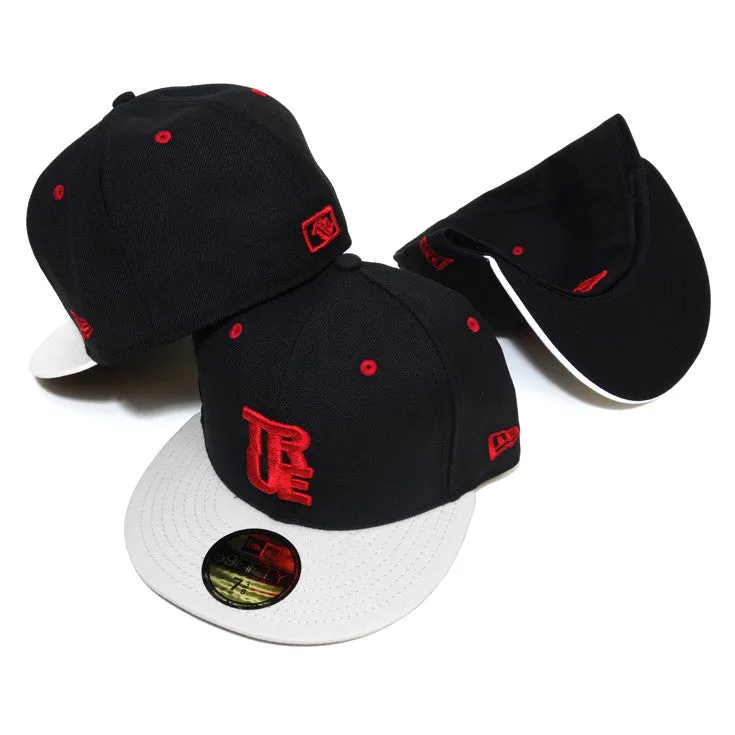 True Logo New Era Fitted Cap AJ Red