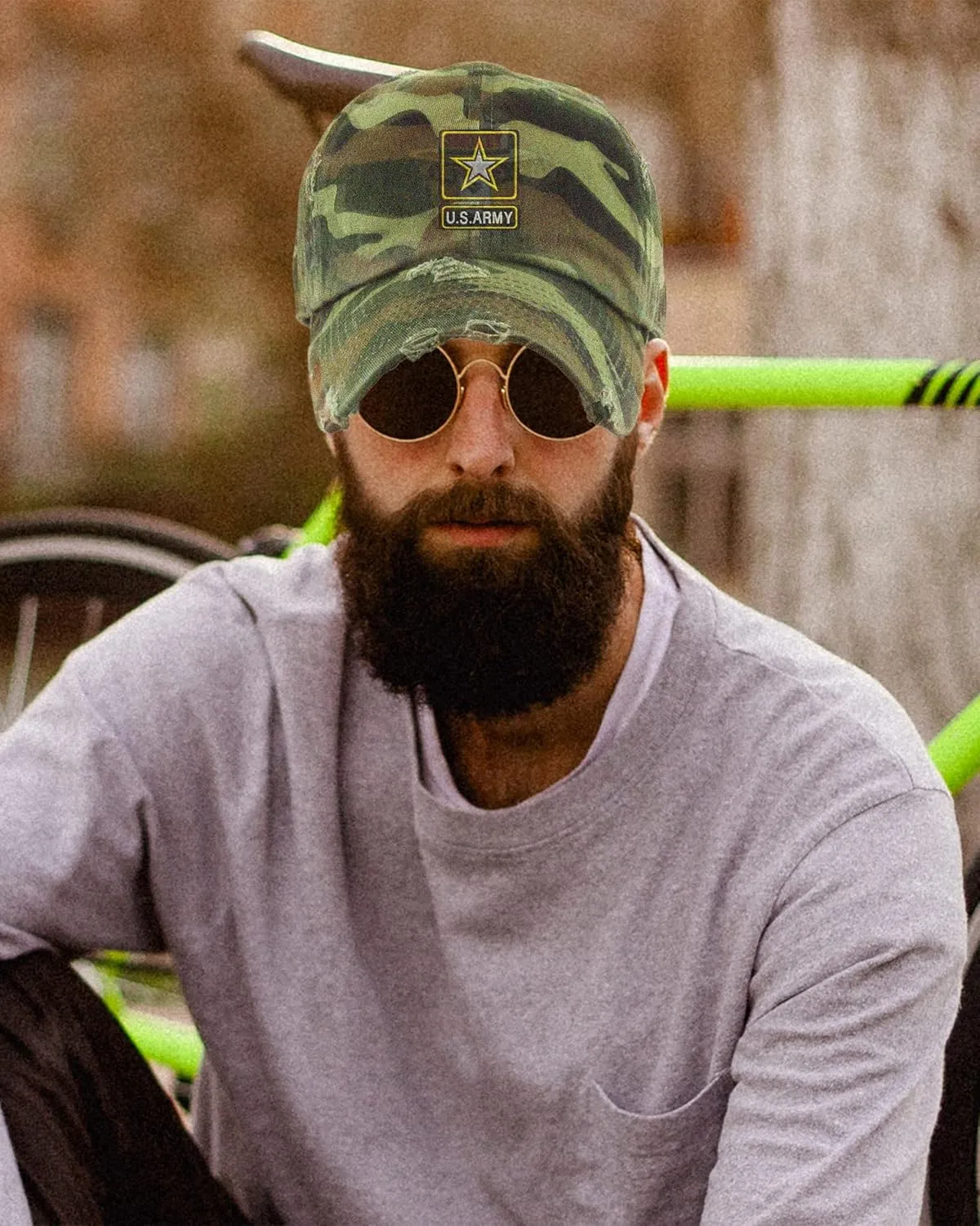 US Army Hat Embroidered Vintage Dad Hat Adjustable U.S Soldier Embroidery Service Cap