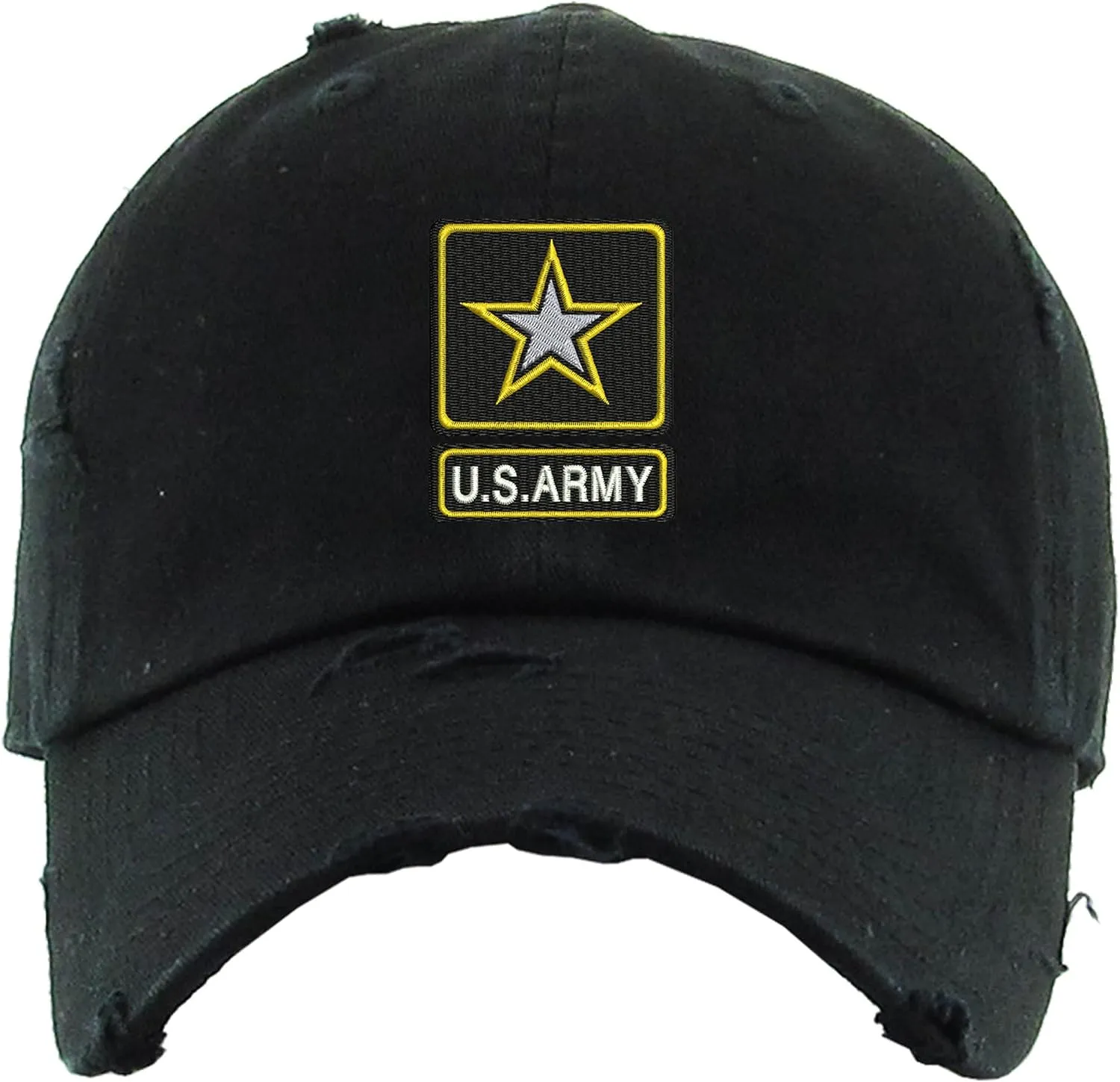 US Army Hat Embroidered Vintage Dad Hat Adjustable U.S Soldier Embroidery Service Cap