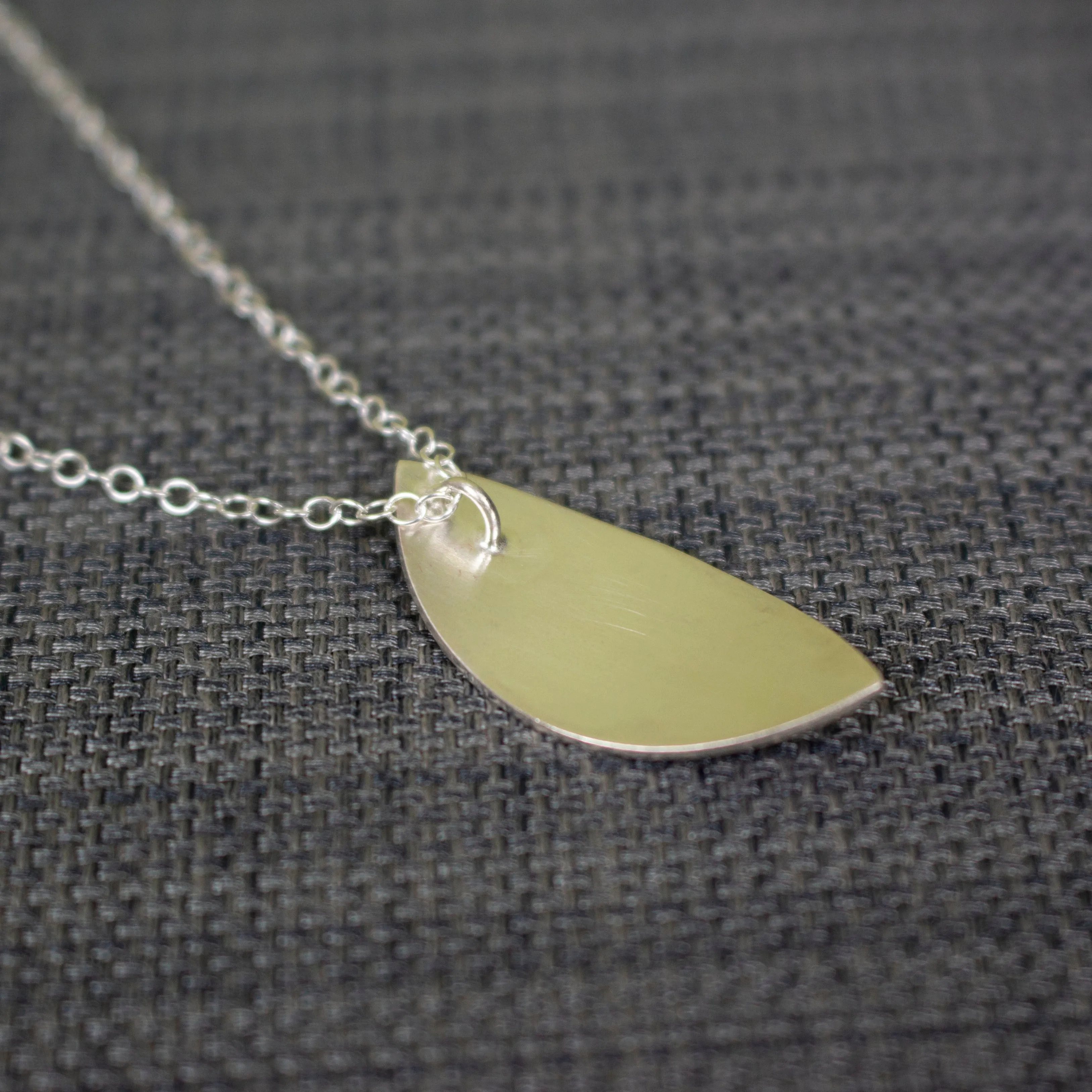 Vines Petal Silver Pendant