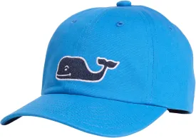 vineyard vines Boys' Whale Patch Classic Baseball Hat, Hull Blue