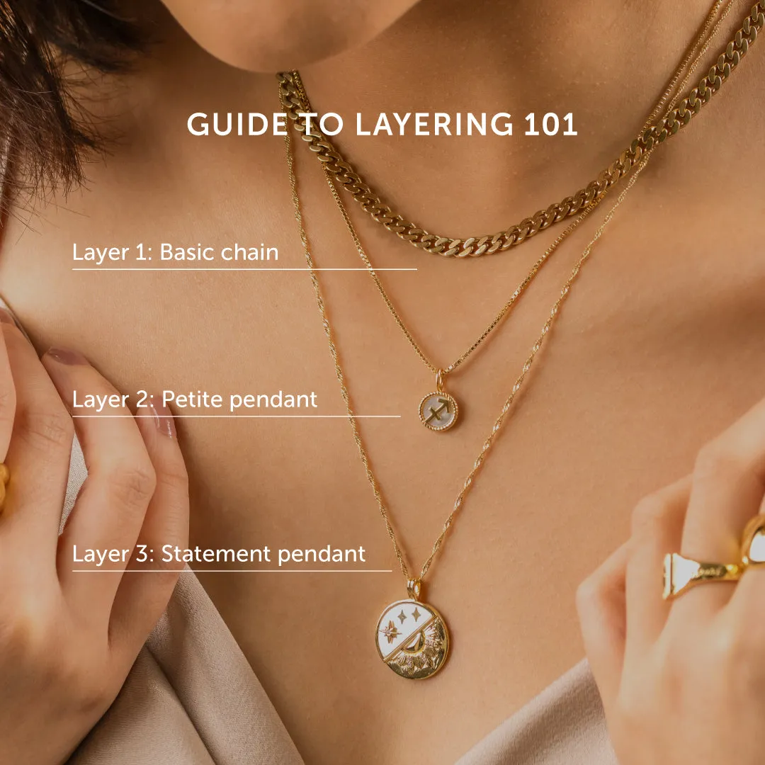 Virgo Gold Necklace