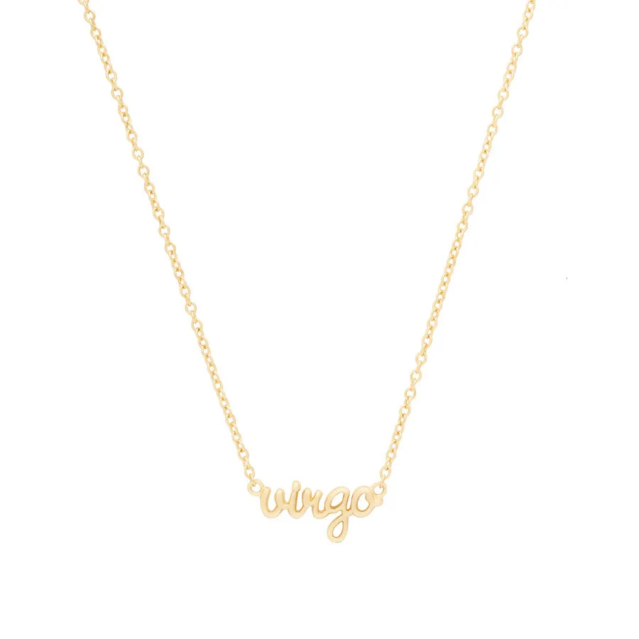 Virgo Gold Necklace