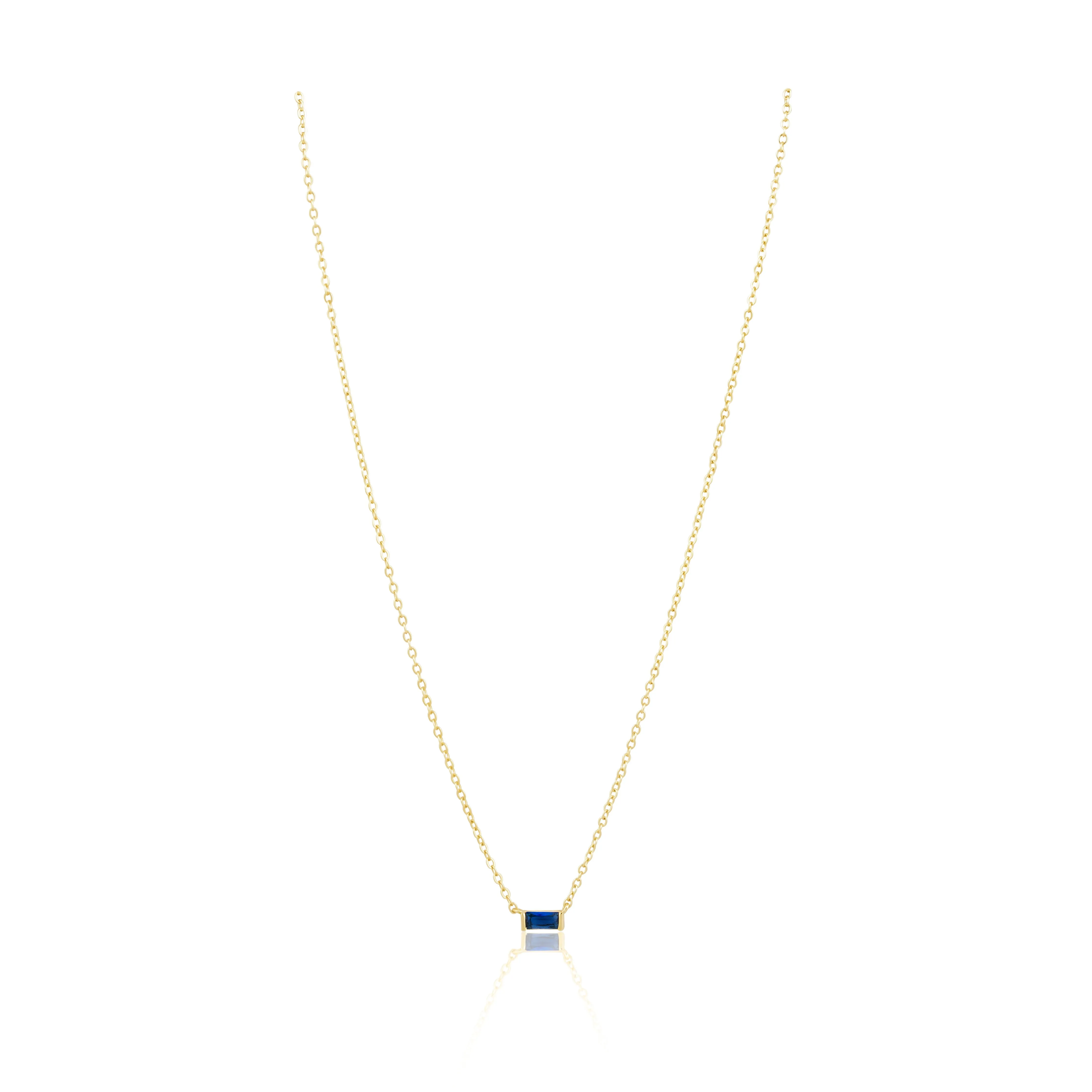 Willow Necklace- Sapphire