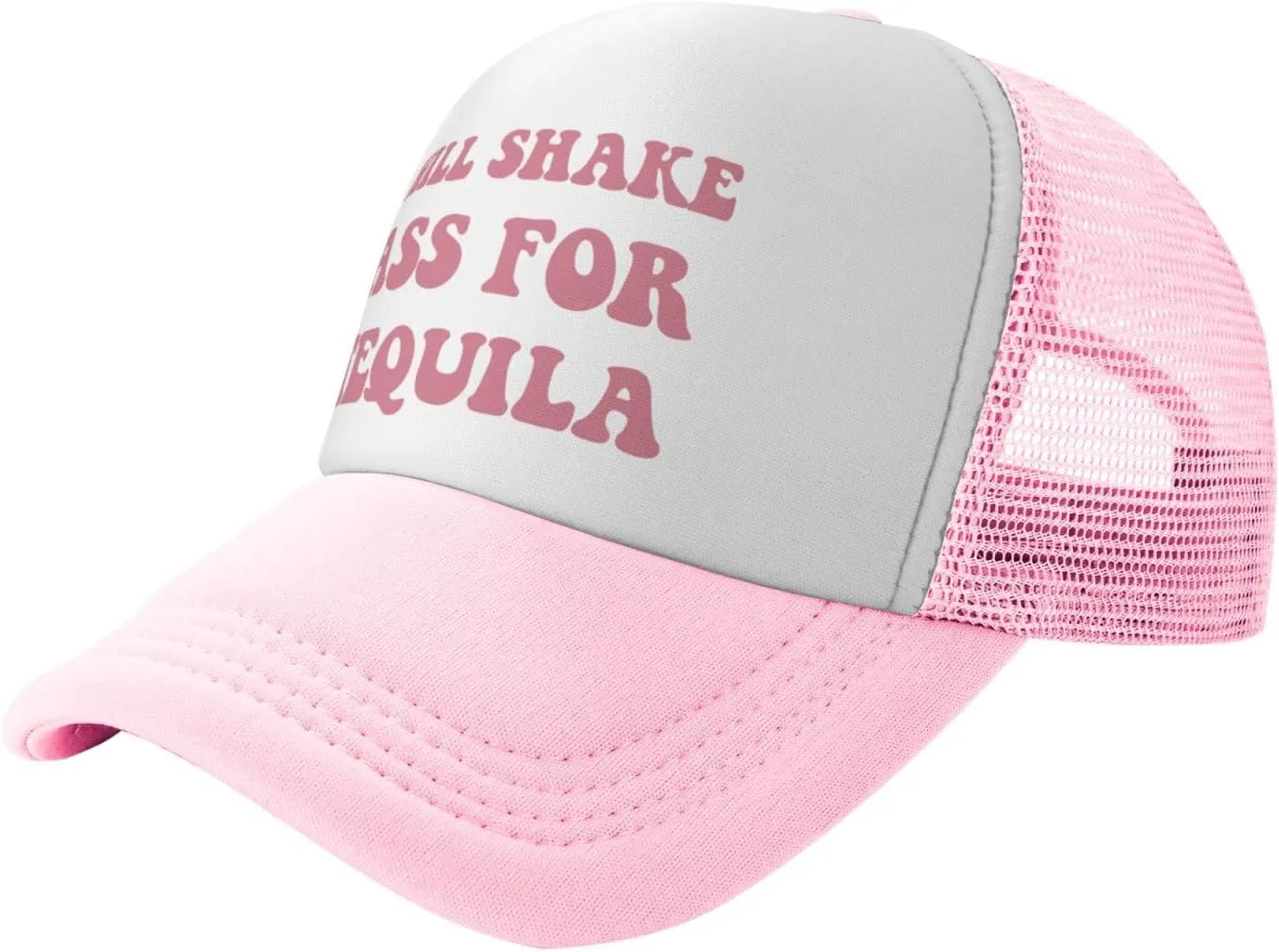 You Find It Offensive? I Find It Funny Trucker Hats for Women Pink Men Funny Slogan Pink Hats for Men
