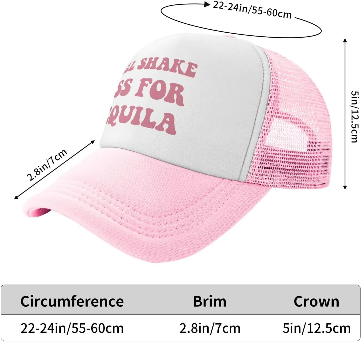 You Find It Offensive? I Find It Funny Trucker Hats for Women Pink Men Funny Slogan Pink Hats for Men
