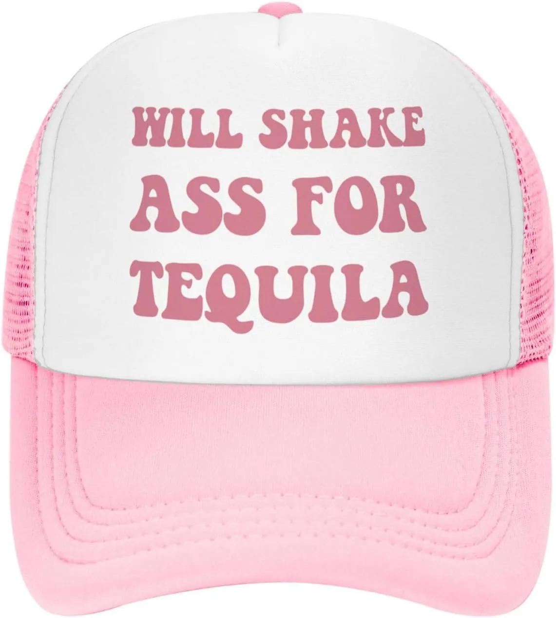 You Find It Offensive? I Find It Funny Trucker Hats for Women Pink Men Funny Slogan Pink Hats for Men